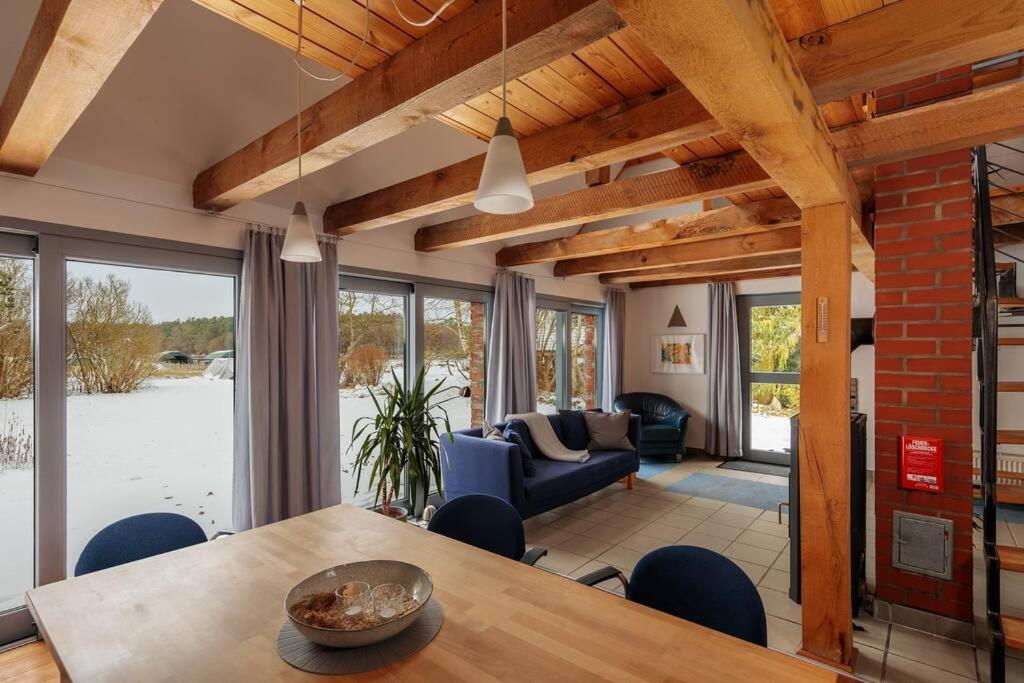 Modernes Landhaus Mit Sauna Hohen Pritz Zewnętrze zdjęcie