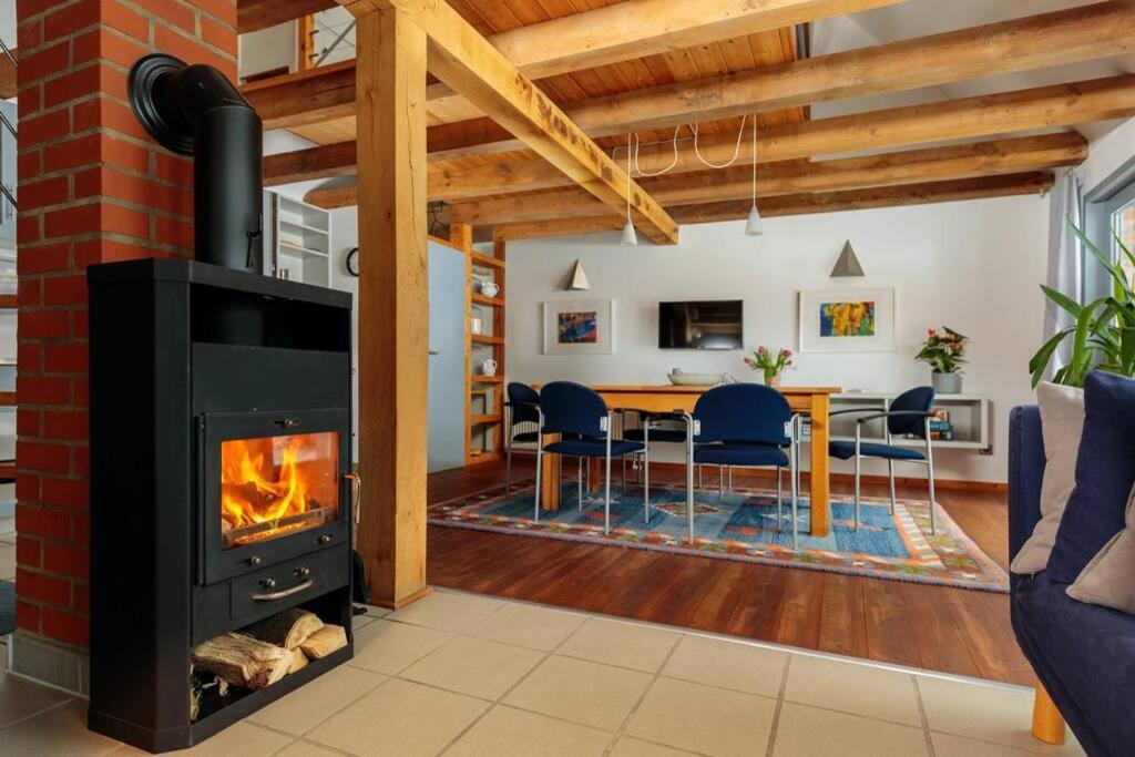 Modernes Landhaus Mit Sauna Hohen Pritz Zewnętrze zdjęcie